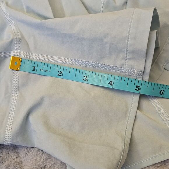 Lululemon Blue/Grey Athleitc Shorts, Women's Size 8, Great Condition - Picture 10 of 11